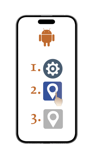 Standort Android
